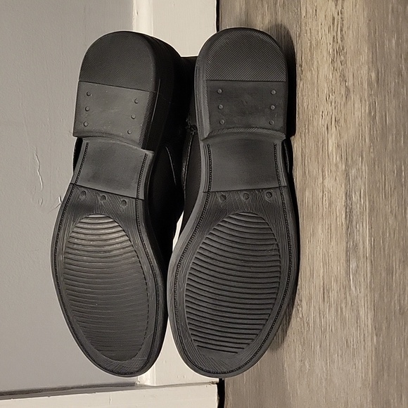 Black Not Rated Buckle Accent Boots - Picture 4 of 6